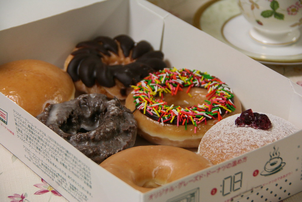 Krispy Kreme graduate dozen