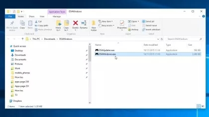 DS4 windows through GitHub
