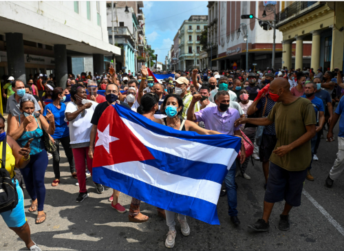 Biden Commends Cuban Protests Against Authoritarian Government